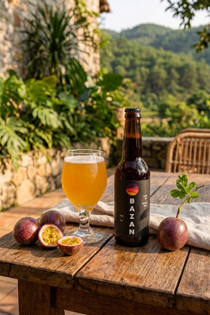 Passion fruit cider
